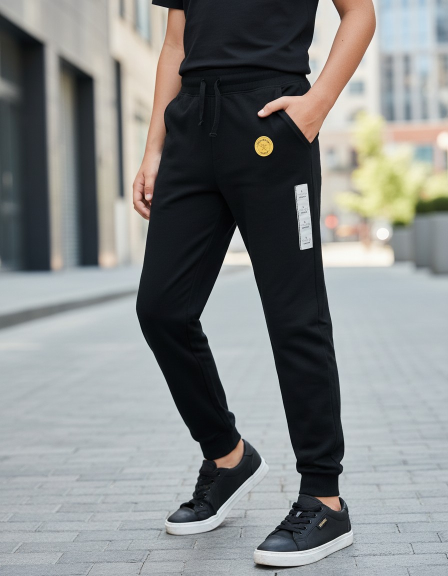 Jogger Essential CAT & JACK Negro