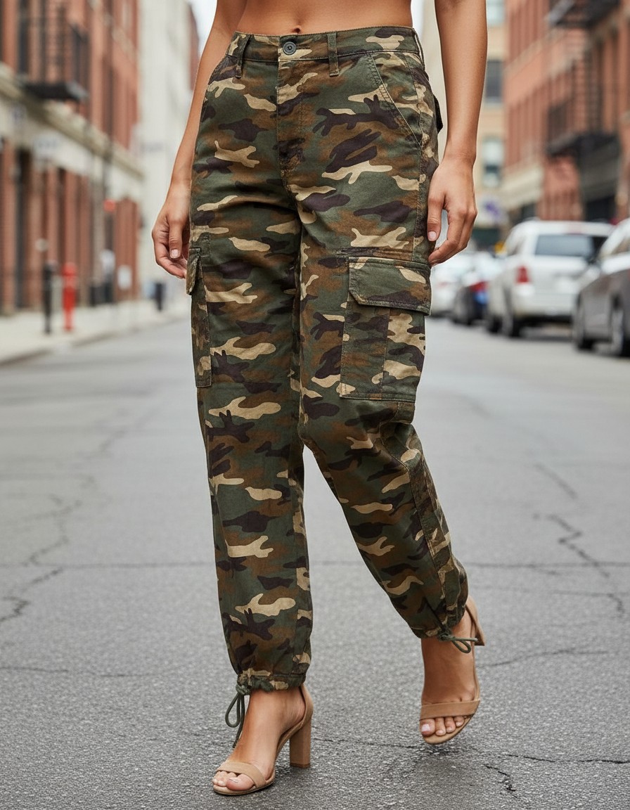 Pantalón Cargo LEVI'S Camuflado Verde Militar