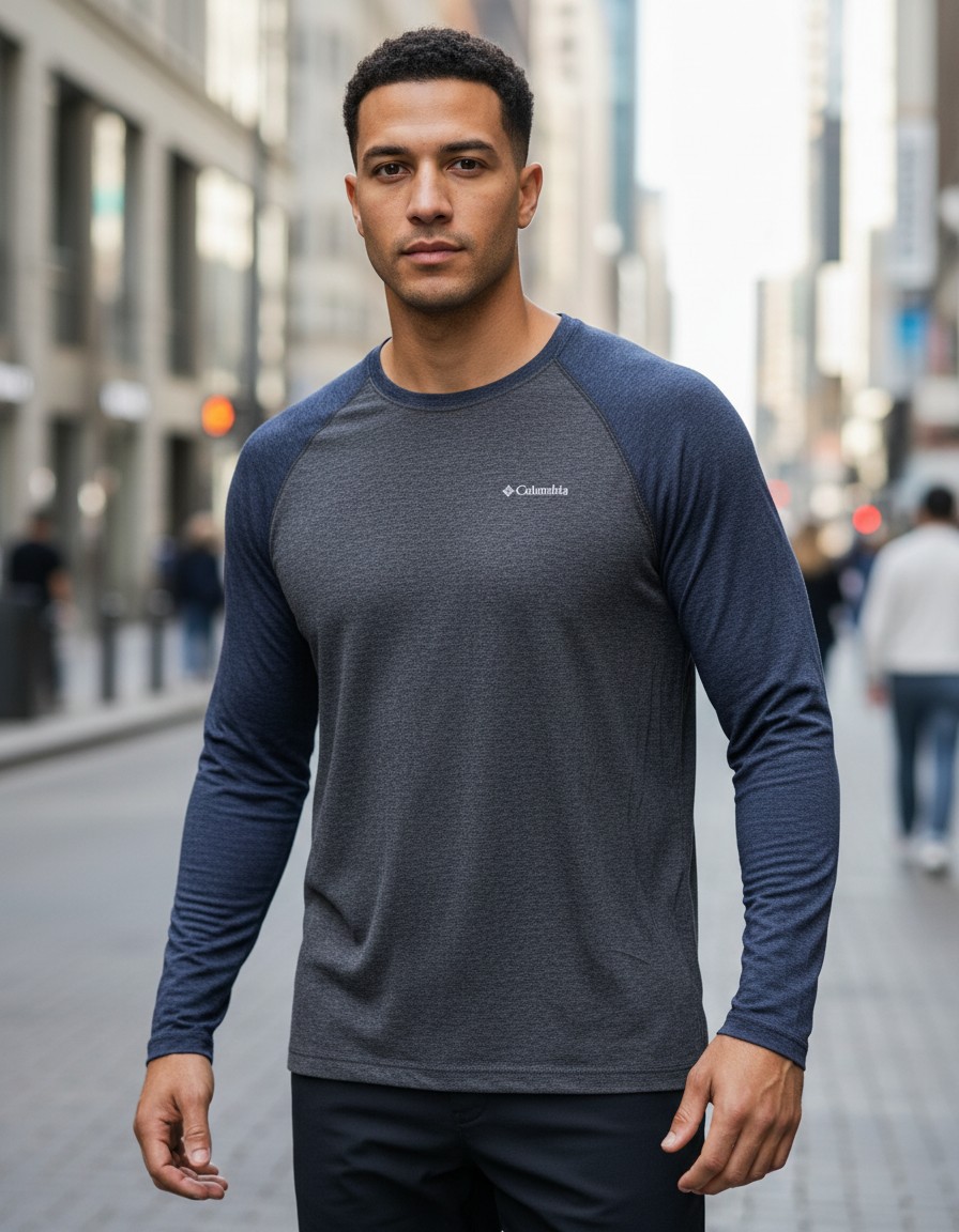 Playera Comfort COLUMBIA Manga Larga