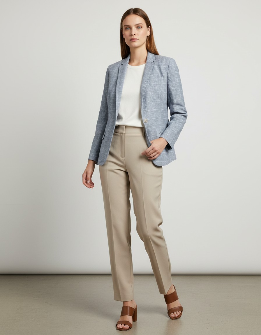 Blazer BANANA REPUBLIC Cuadros