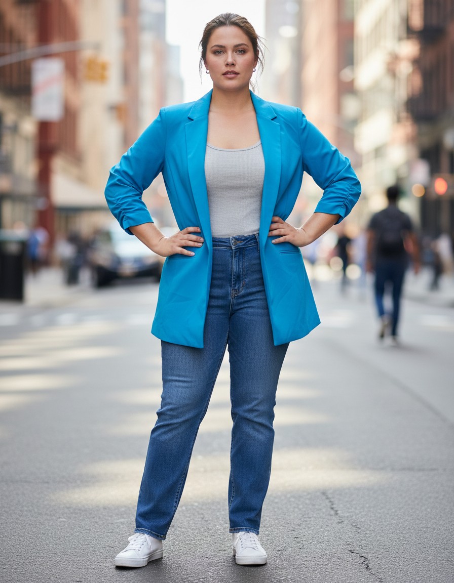 Blazer I.N.C. INTERNATIONAL CONCEPTS Azul Turquesa