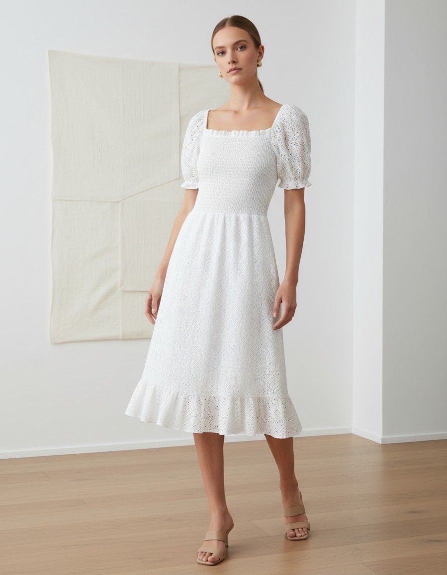 Vestido Encanto Broderie MICHAEL KORS