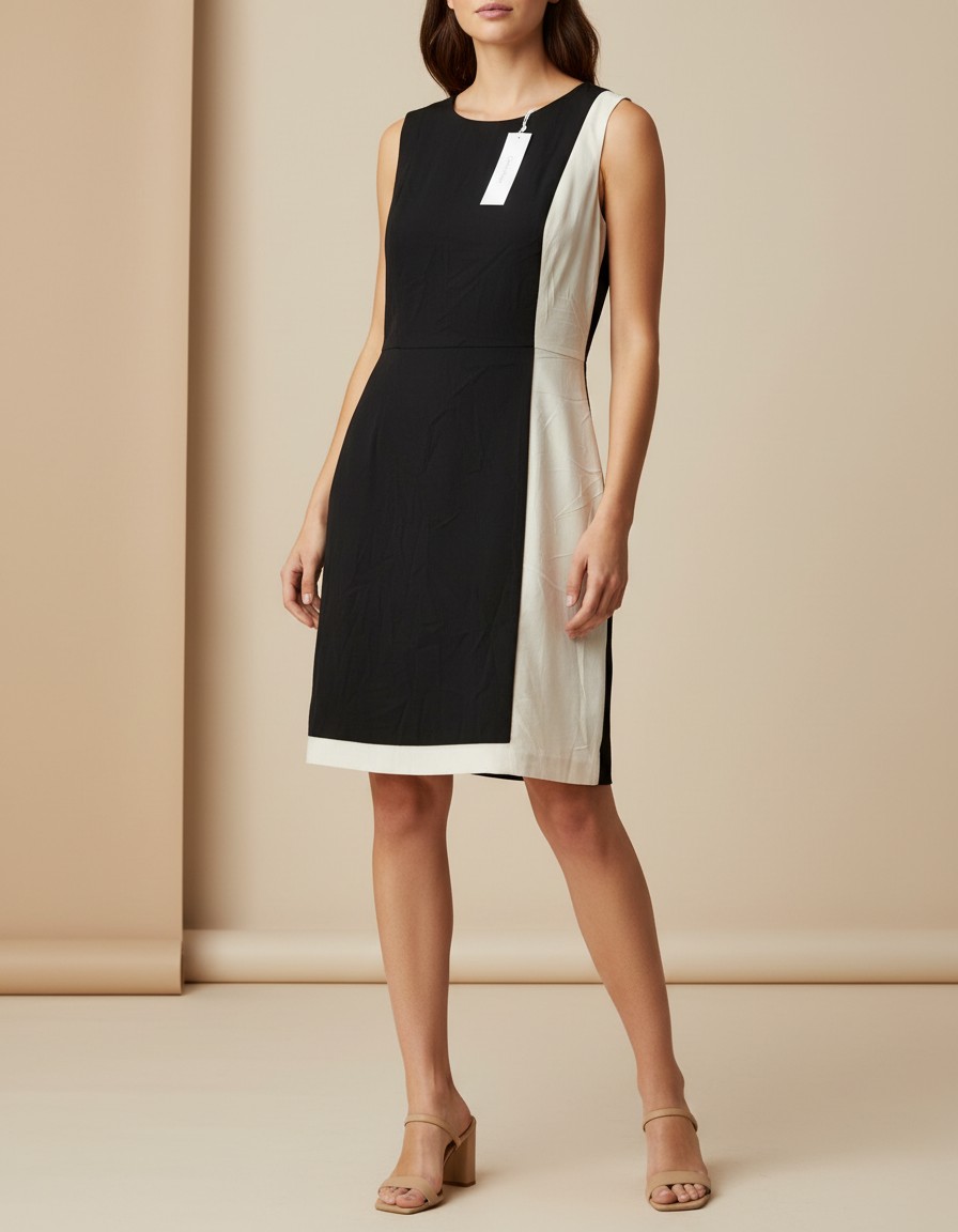 Vestido CALVIN KLEIN Monochrome Elegance