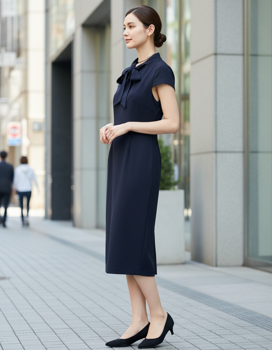 Vestido ALEXIA ADMOR Lazo de Medianoche