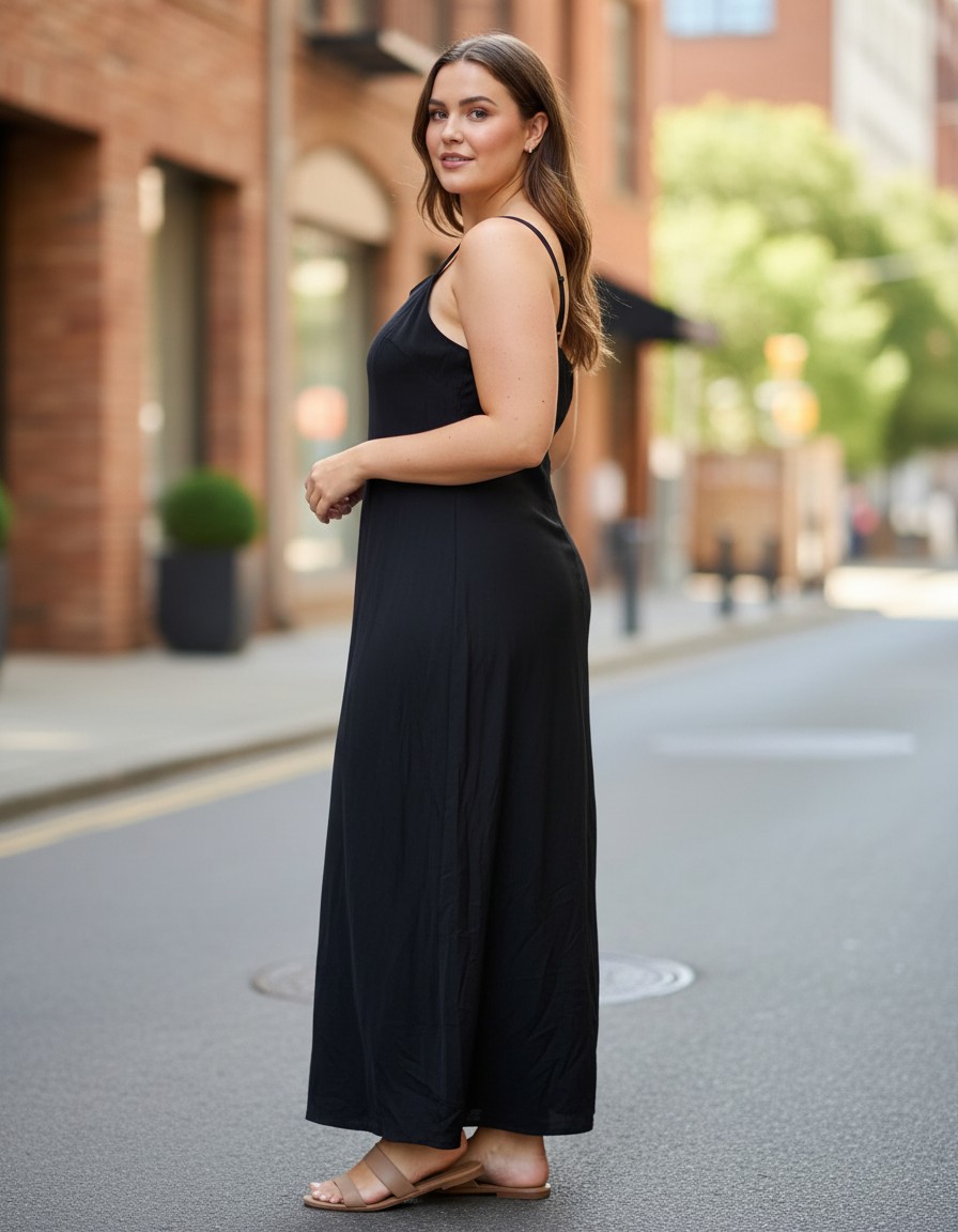 Vestido OLD NAVY Encanto Negro — miniatura 5