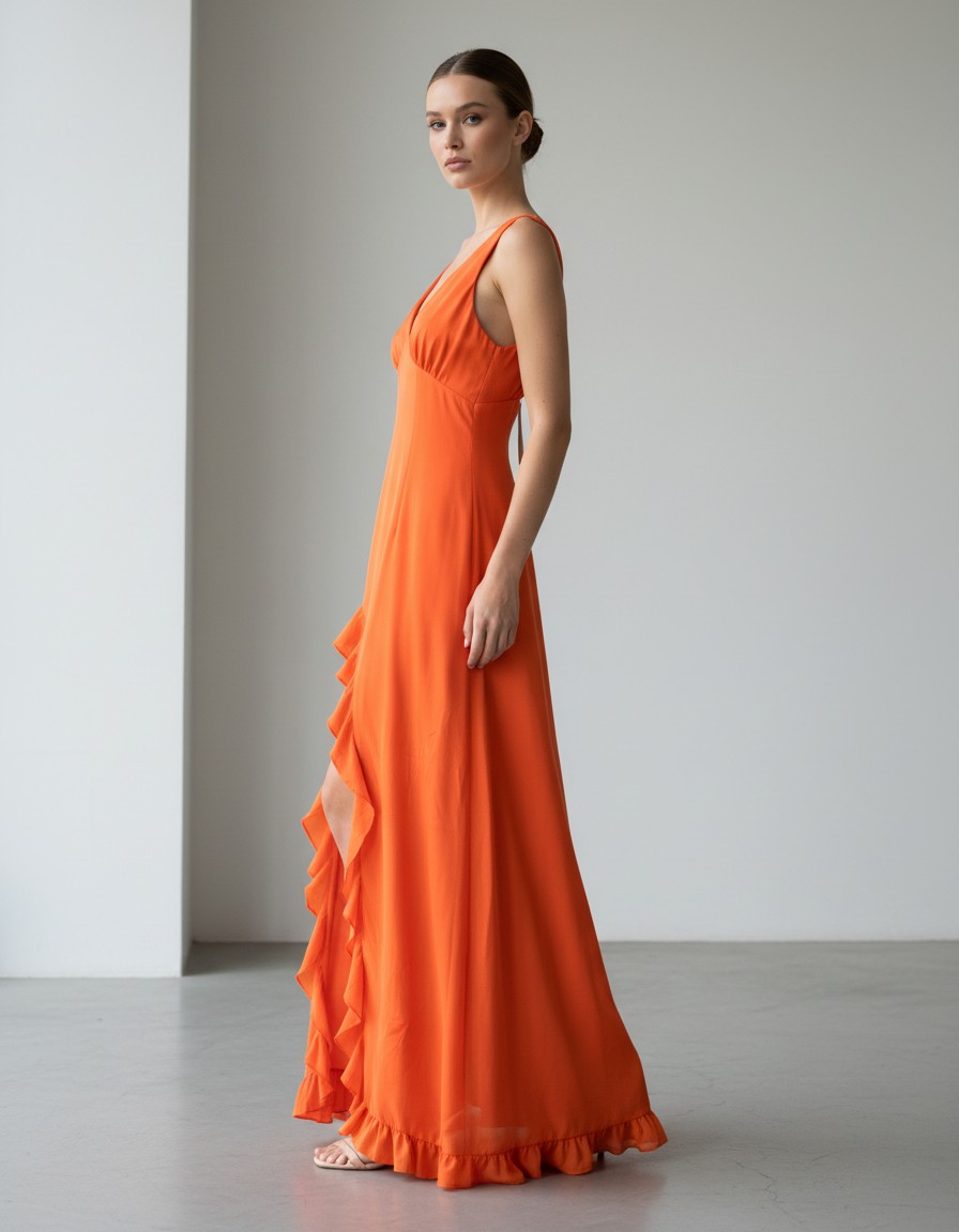 Vestido STHCUTE Encanto Naranja — miniatura 4
