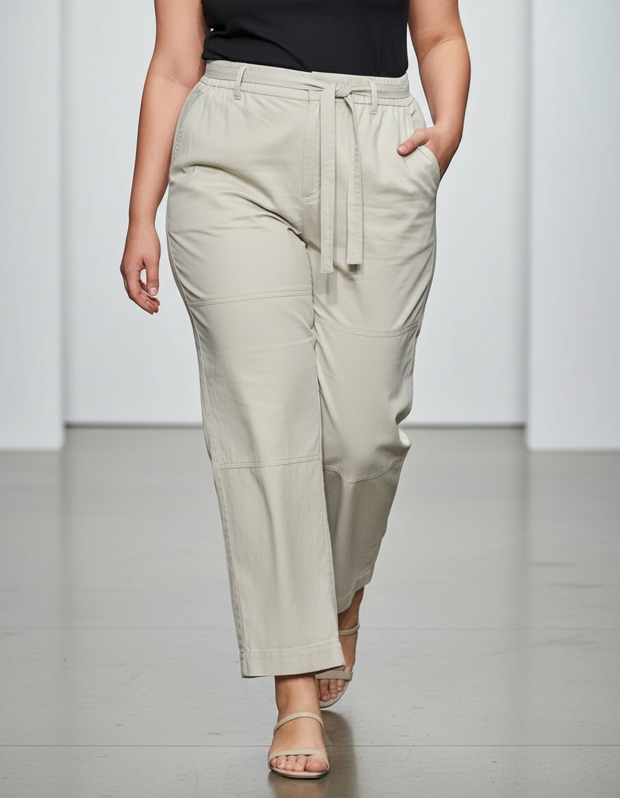 Pantalón BANANA REPUBLIC Lino Natural