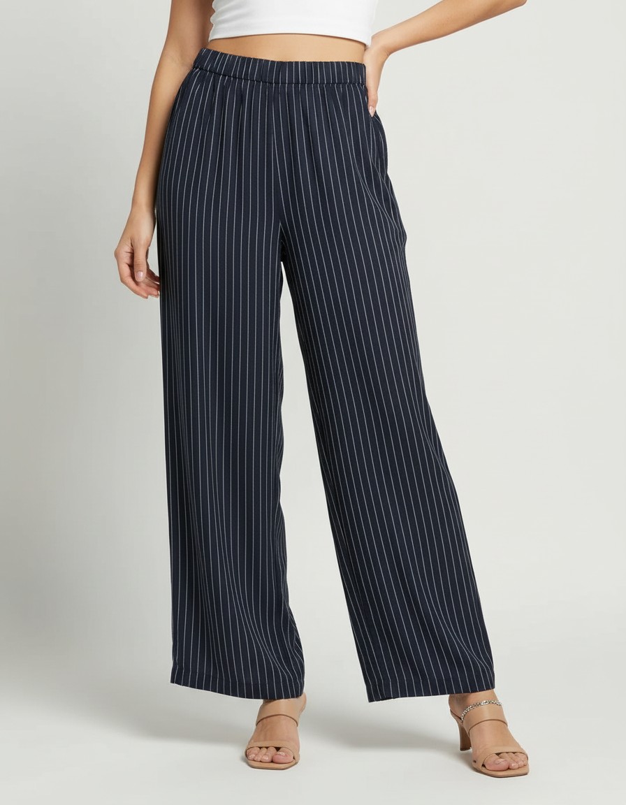 Pantalón LOFT Rayas de Medianoche