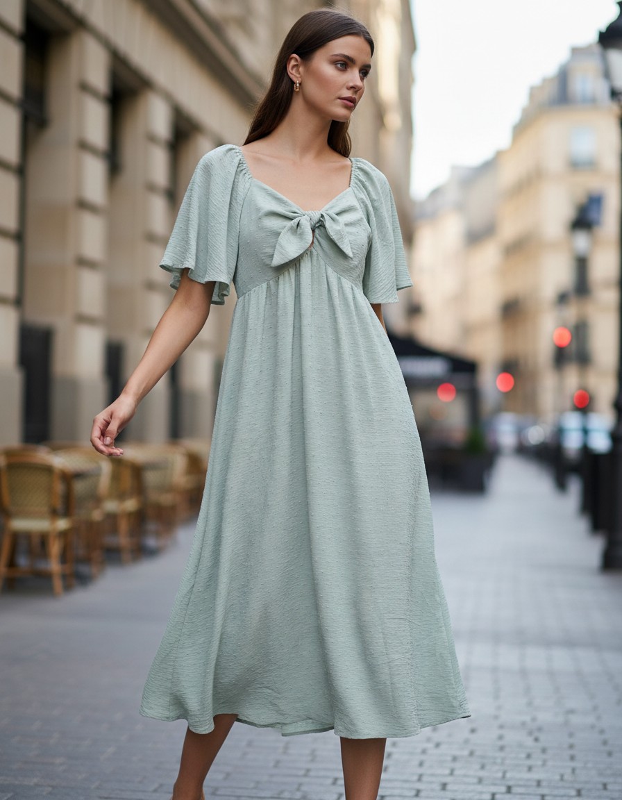 Vestido ALTAR'D STATE Verde Primavera
