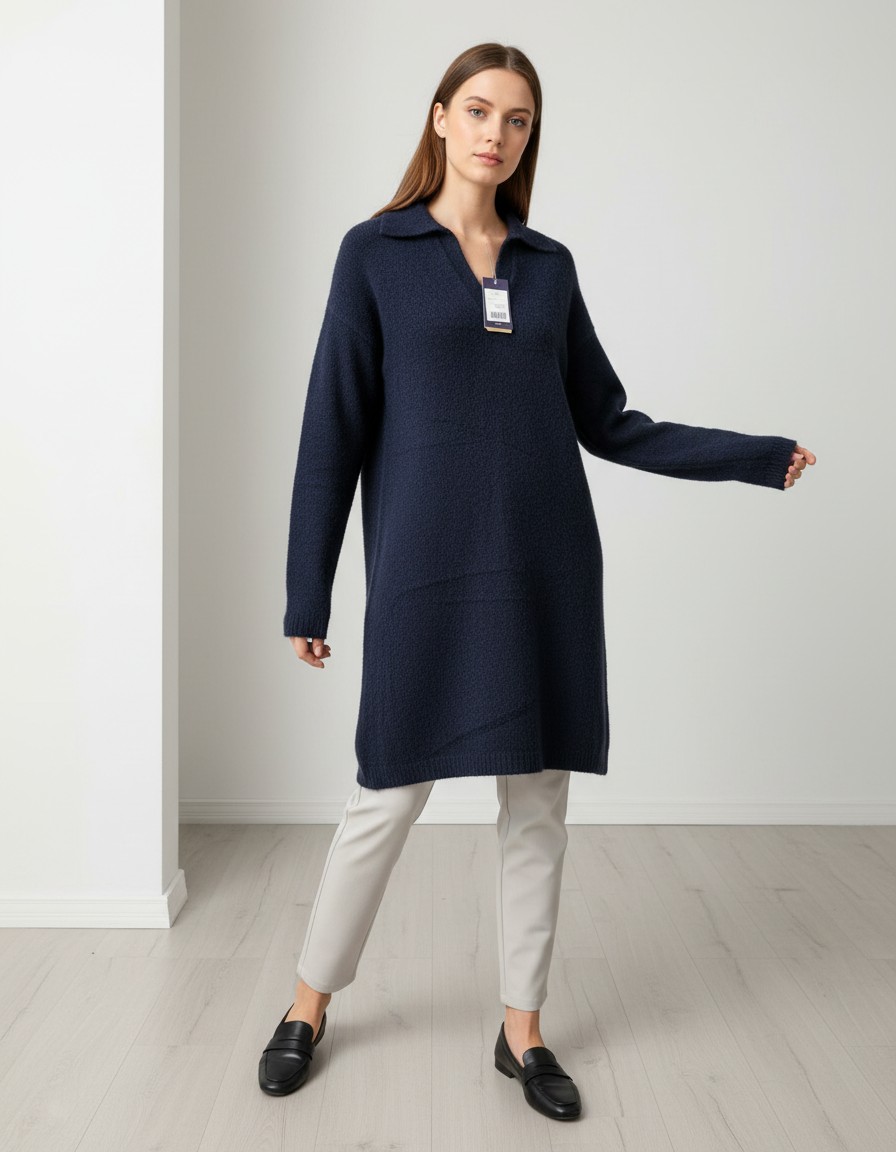 Suéter ABERCROMBIE & FITCH Azul Profundo