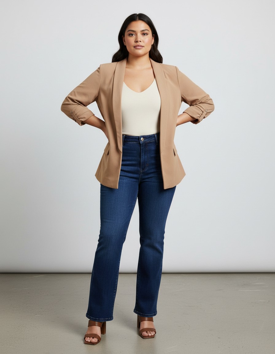 Blazer BANANA REPUBLIC Camel