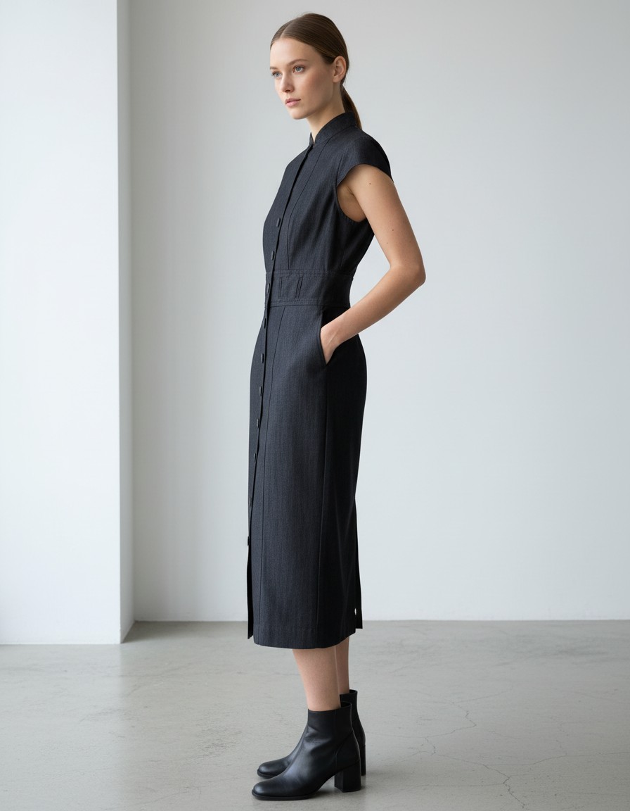 Vestido CALVIN KLEIN Denim Elegance — miniatura 4