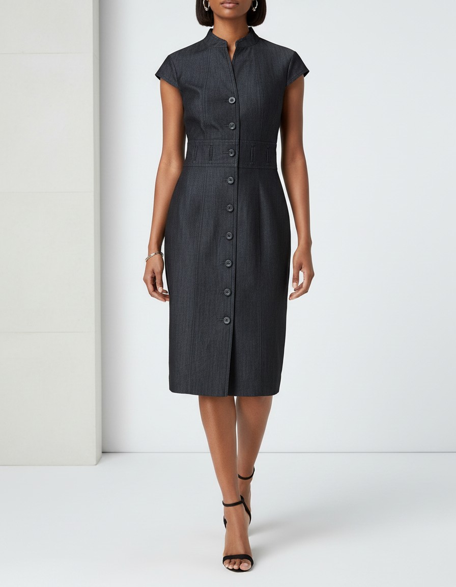 Vestido CALVIN KLEIN Denim Elegance