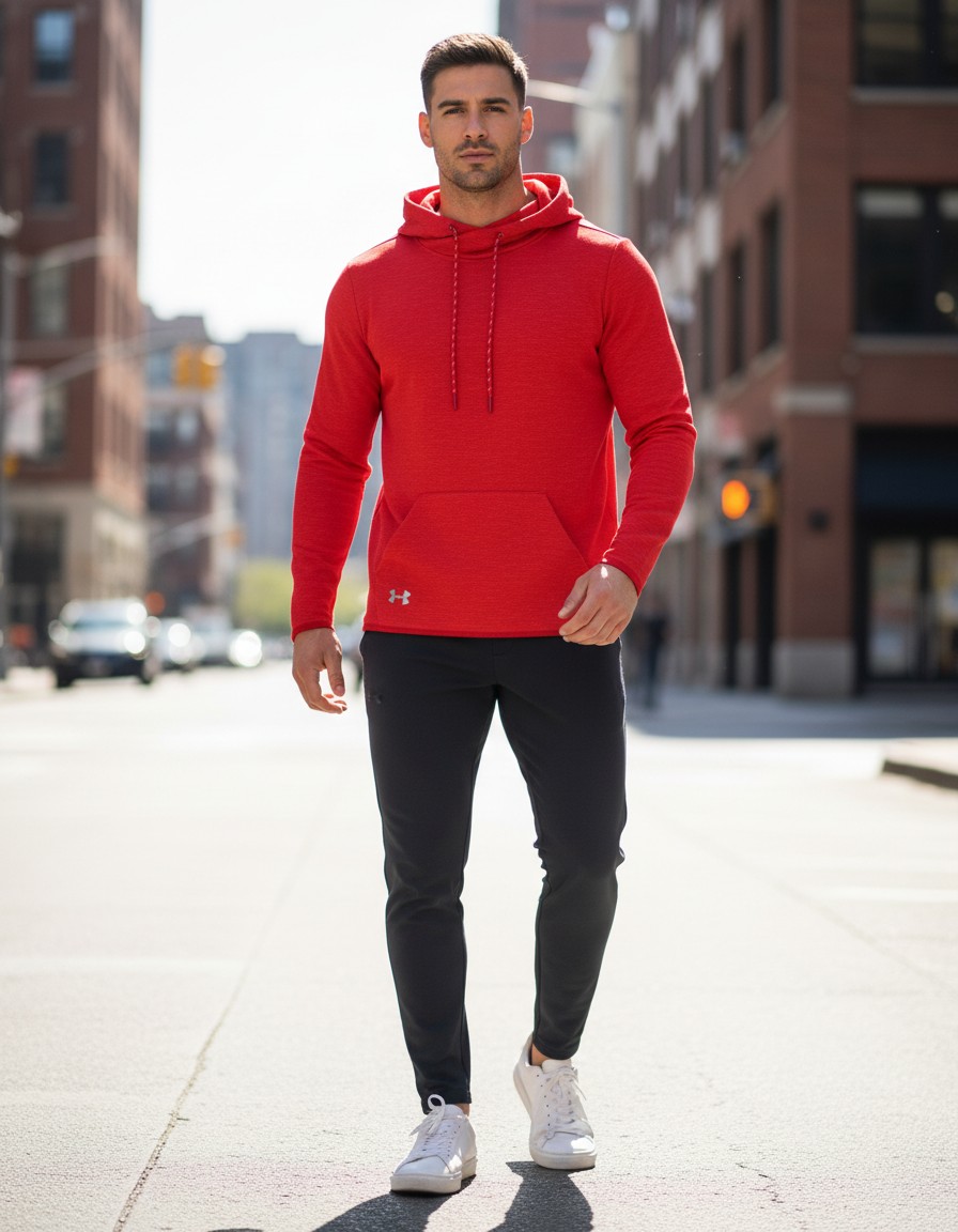 Sudadera UNDER ARMOUR ColdGear Red