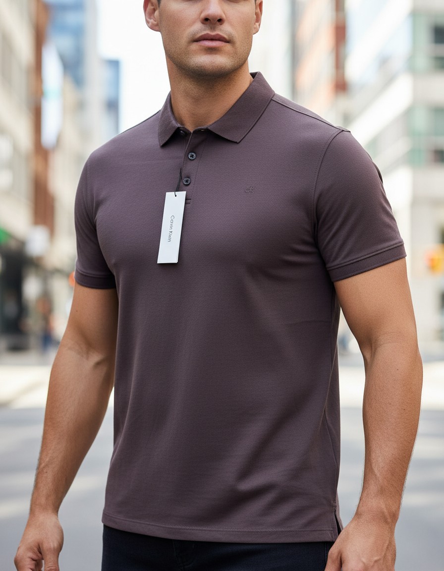 Polo CALVIN KLEIN Moka