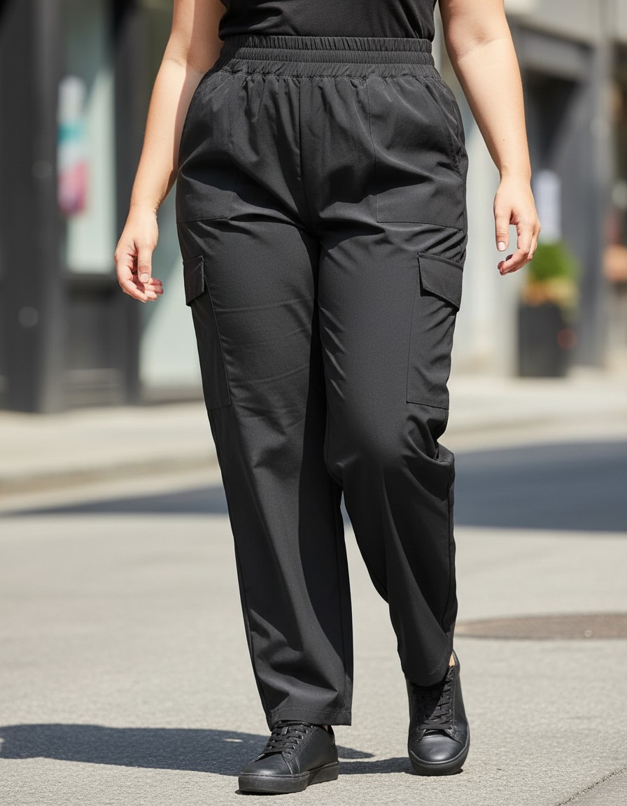 Pantalón OLD NAVY ACTIVE Black Cargo